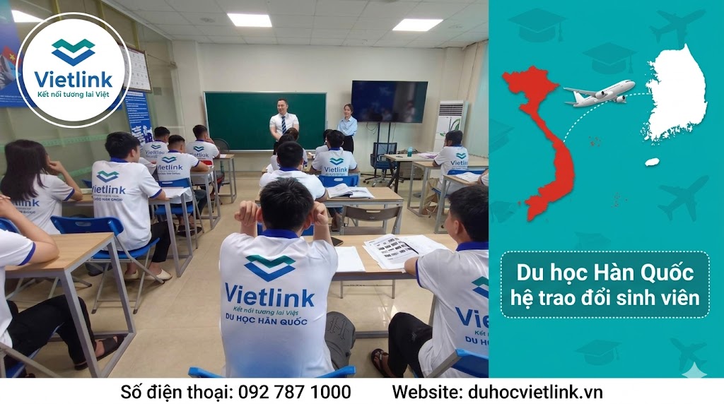 Du học Hàn Quốc hệ trao đổi tại Nghệ An