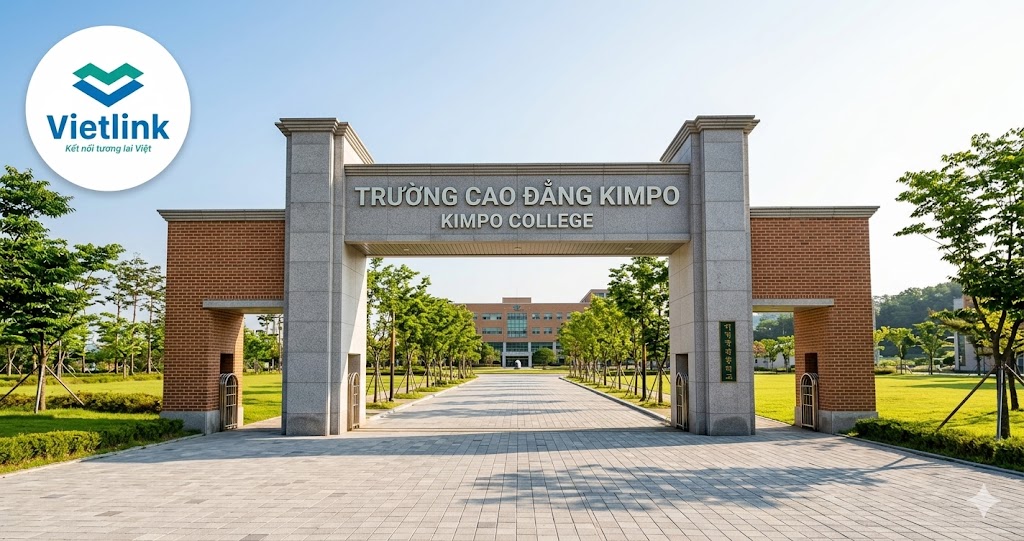 cổng Trường đại cao đẳng Kimpo