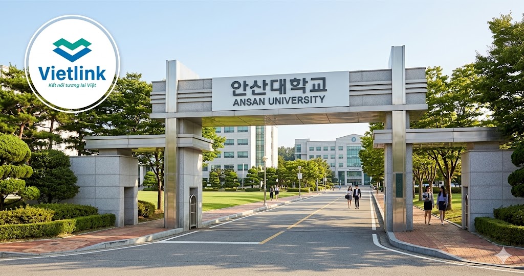 Đại học Ansan Hàn Quốc: Top Trường Đào Tạo Thực Chiến 14 cổng Trường đại học Ansan