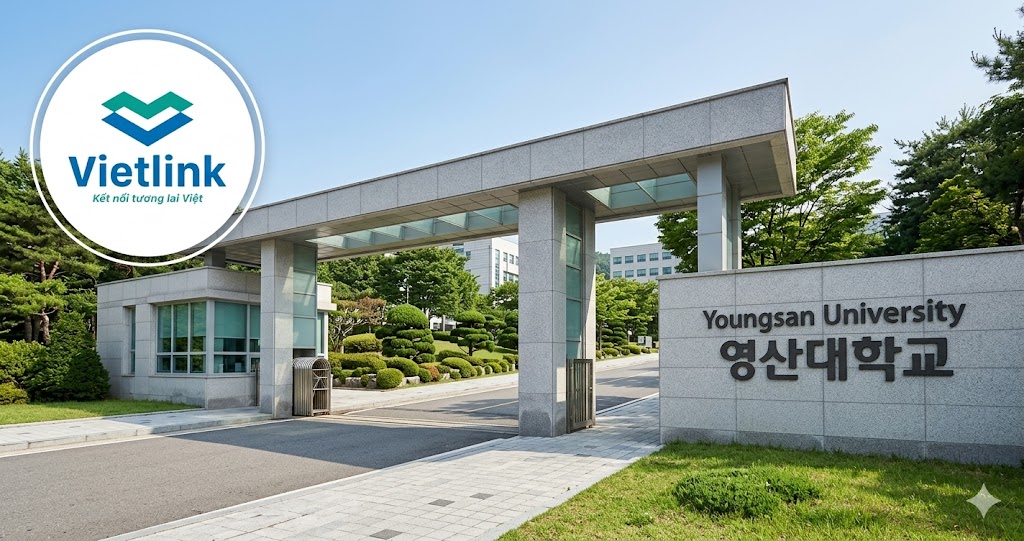 cổng Trường đại học Yeongsan
