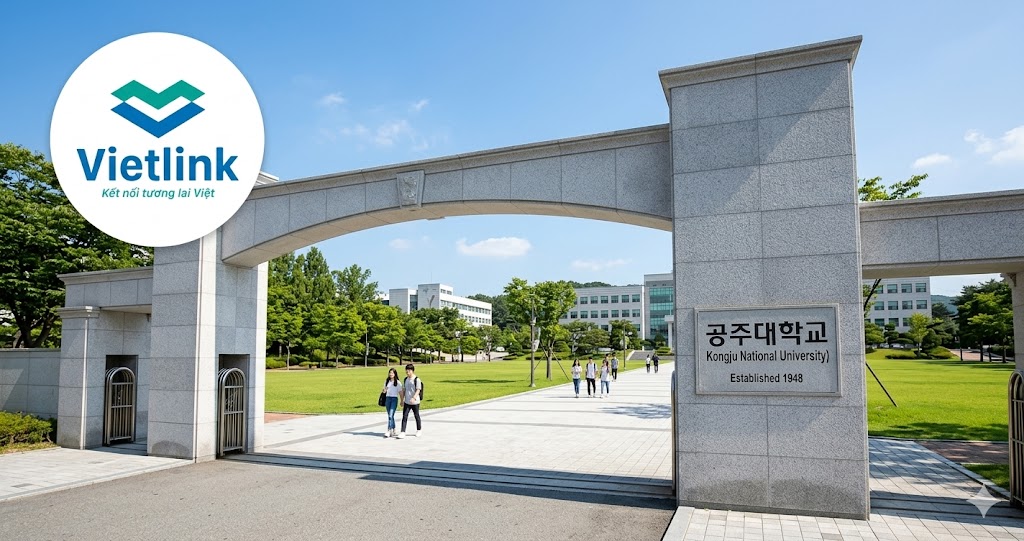 Đại học quốc gia Kongju: Đỉnh Cao Giáo Dục Công Lập Giá Rẻ 8 cổng Trường đại học quốc gia Kongju