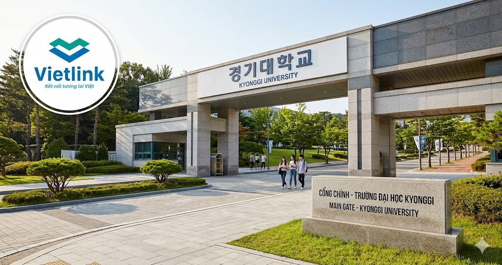 Đại học Kyonggi Hàn Quốc: chuyên ngành Du Lịch Và Nghệ Thuật Đỉnh Cao 17 cổng trường đại học Kyonggi