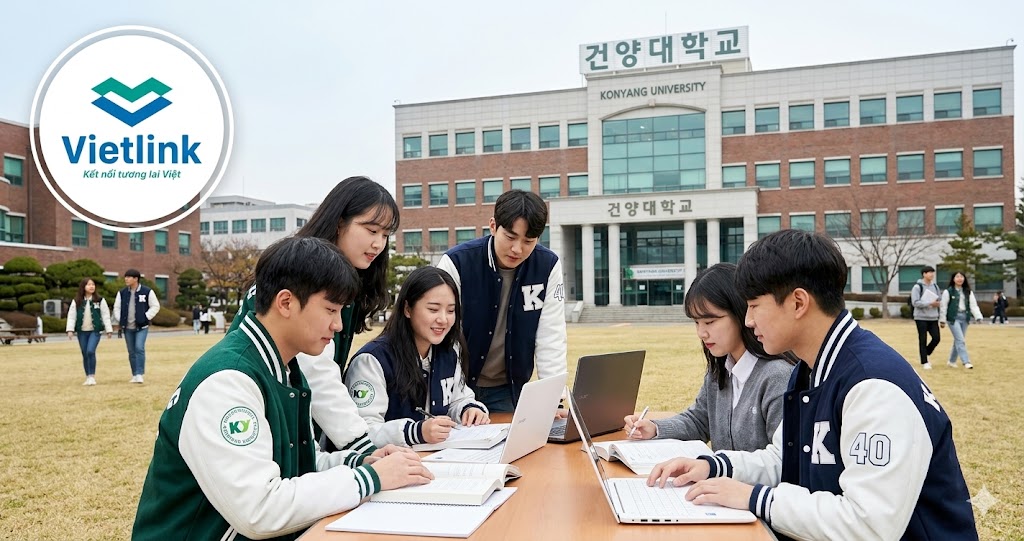 sinh vien Trường Đại học Konyang