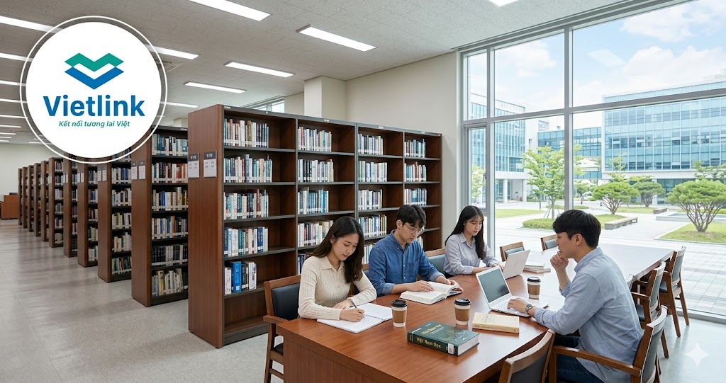 Đại học Ansan Hàn Quốc: Top Trường Đào Tạo Thực Chiến 15 thư vien Trường đại học Ansan