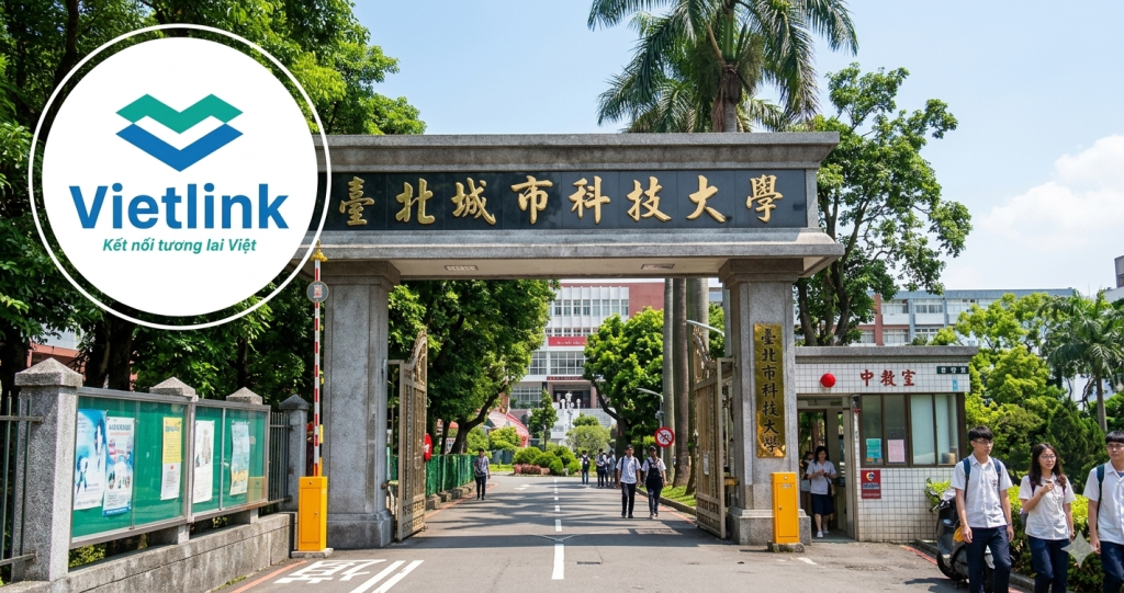 Khuôn viên Trường Đại Học Tp Đài Bắc
