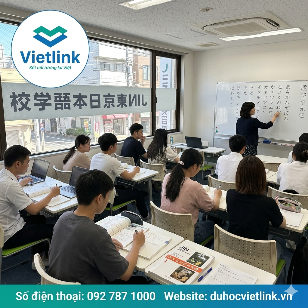 Sinh viên Trường Nhật ngữ JIN Tokyo
