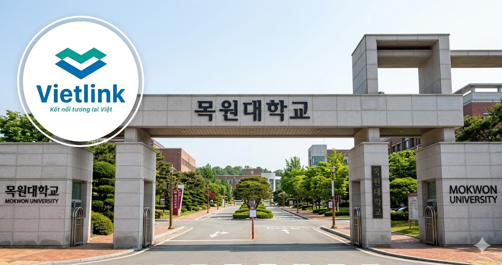 cổng Trường Đại học Mokwon