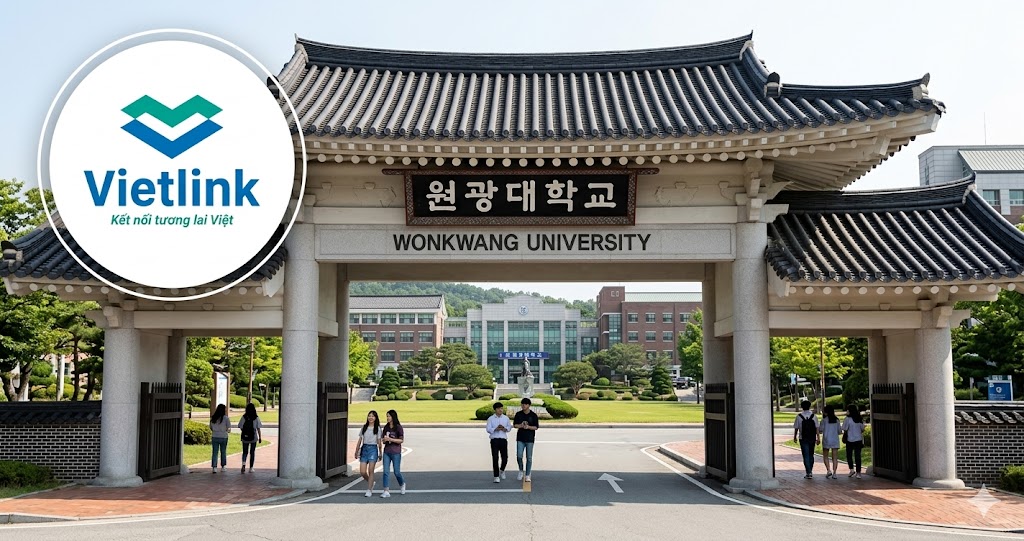 Đại học Wonkwang Hàn Quốc: Y dược, Kinh doanh, học phí hợp lý, học bổng đến 100%. 29 cổng Trường Đại học Wonkwang