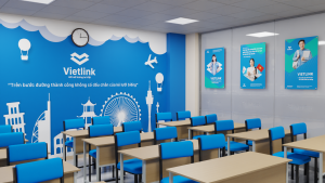 Lớp học tiếng Hàn 2 tại trung tâm vietlink
