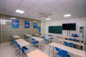 Lớp học 4 tại trung tâm du học vietlink